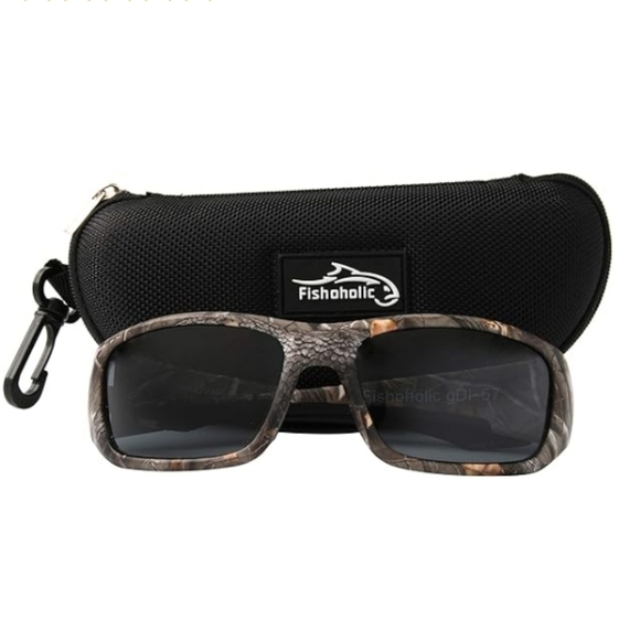 Pro Series Polarized Fishing Sunglasses Rubber Accents UV400 Protection New - Picture 3 of 8